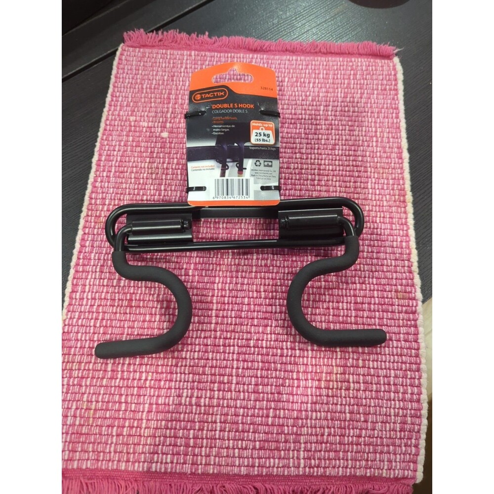 Tactix Double S Hook For Long Handle Tools Holds Up To 55lbs